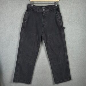 Abercrombie Fitch Jeans Men 30x28 Vintage‎ Stretch Athletic Baggy Double Knee